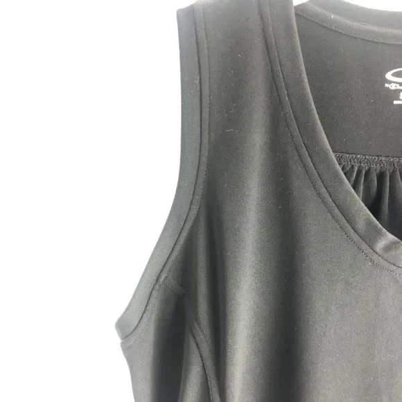 C9 By Champion Women's Black Athletic Shirt V-Neck - Picture 3 of 8